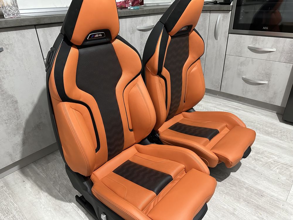 Scaune Seats FULL  BMW M4 M3 G82 G80 Kyalami Orange