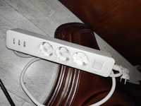 Mi Power Strip XMCXB04QM 16A 230V-Max.3680W USB:Total5VMax3.15VMax2.1A