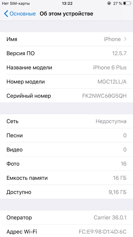 iPhone 6+ Plus 100%
