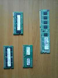 Memorii RAM DDR2, DDR3 diverse modele