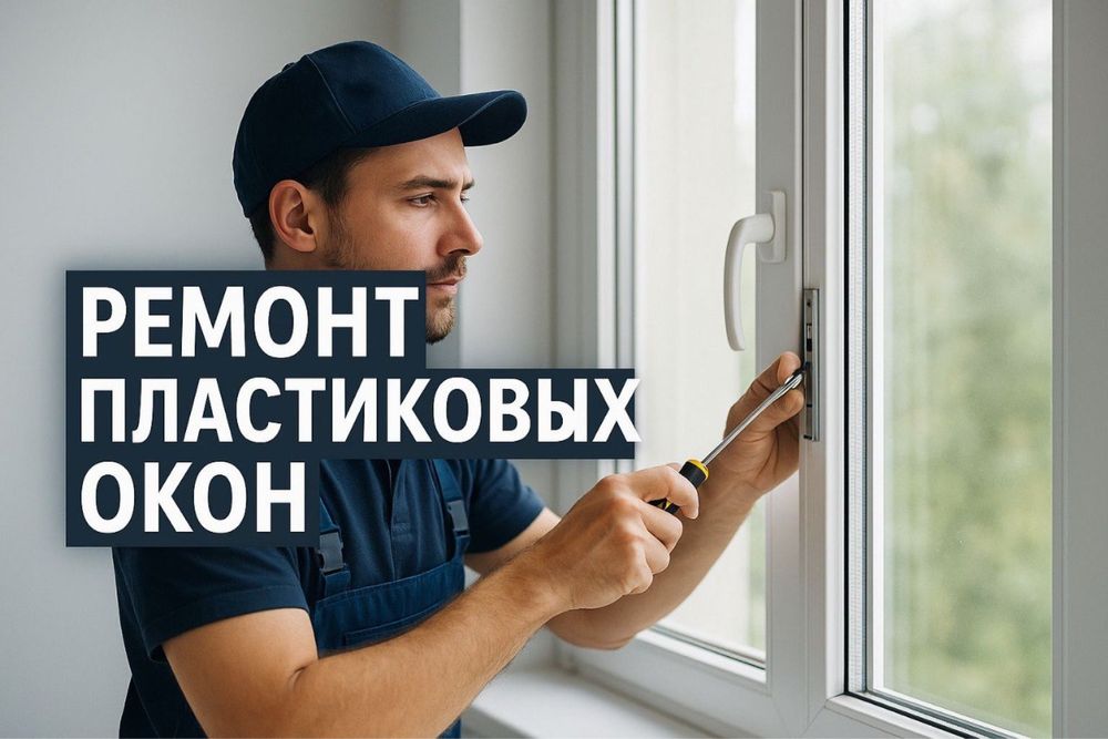Ремонт пластиковых и алюминиевых окон и дверей