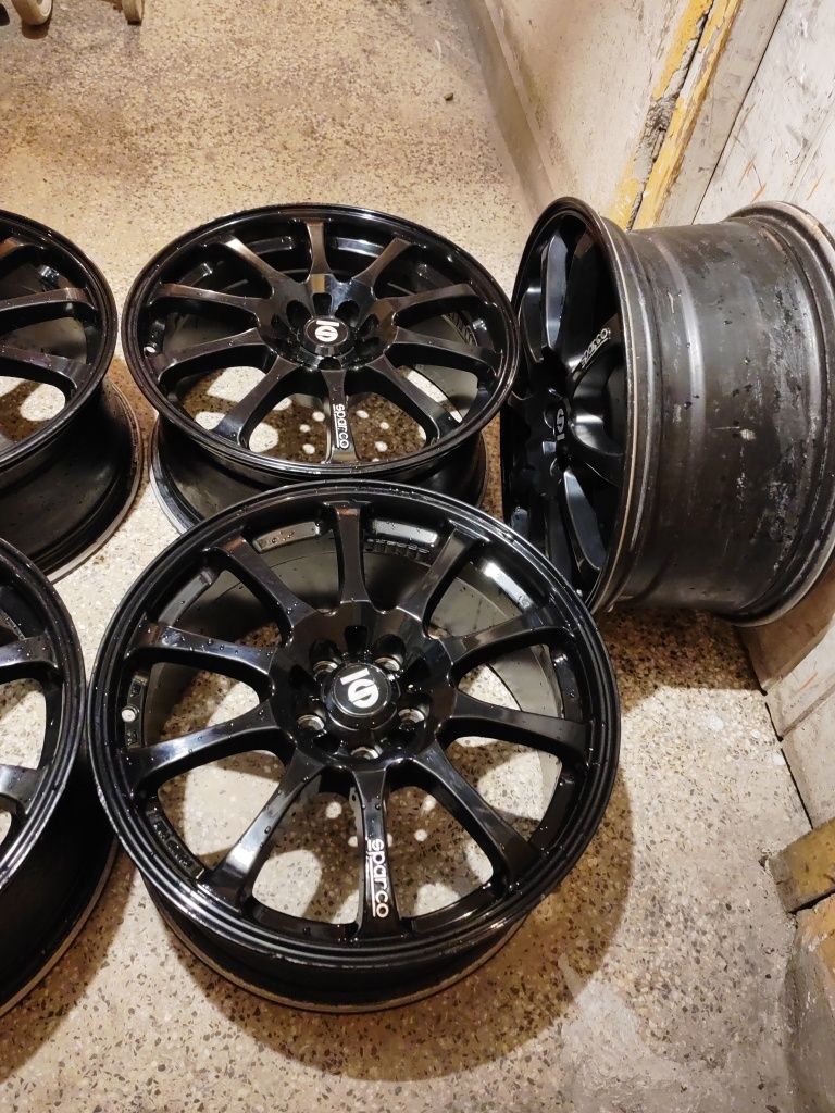 Джанти OZ  Sparco drift matt 17 цола 5х100
