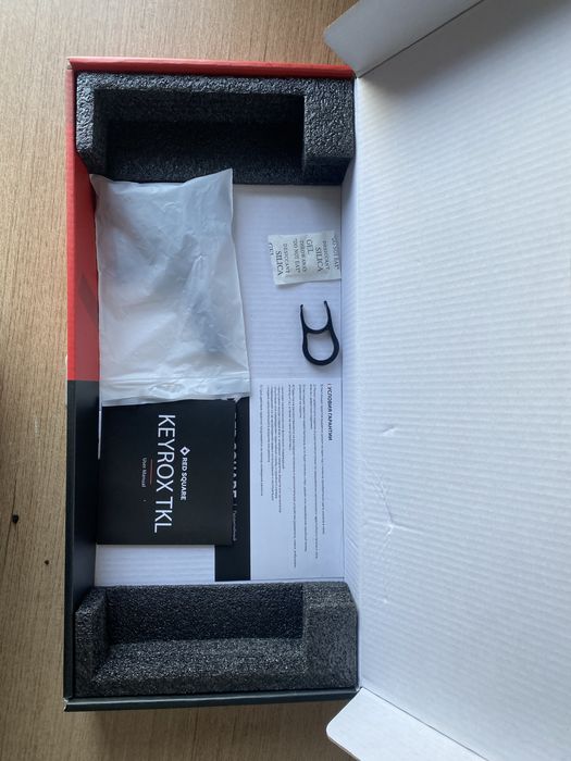 Клавиатура игровая Keyrox tkl red square equinox edition