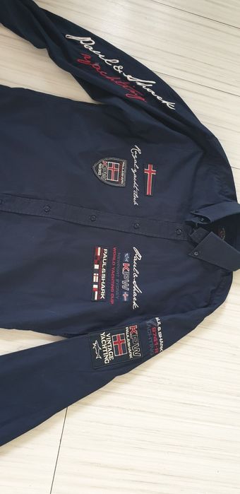 Paul & Shark KIPAWA Cotton Mens Size 40 / M  ОРИГИНАЛ! Мъжка Риза!