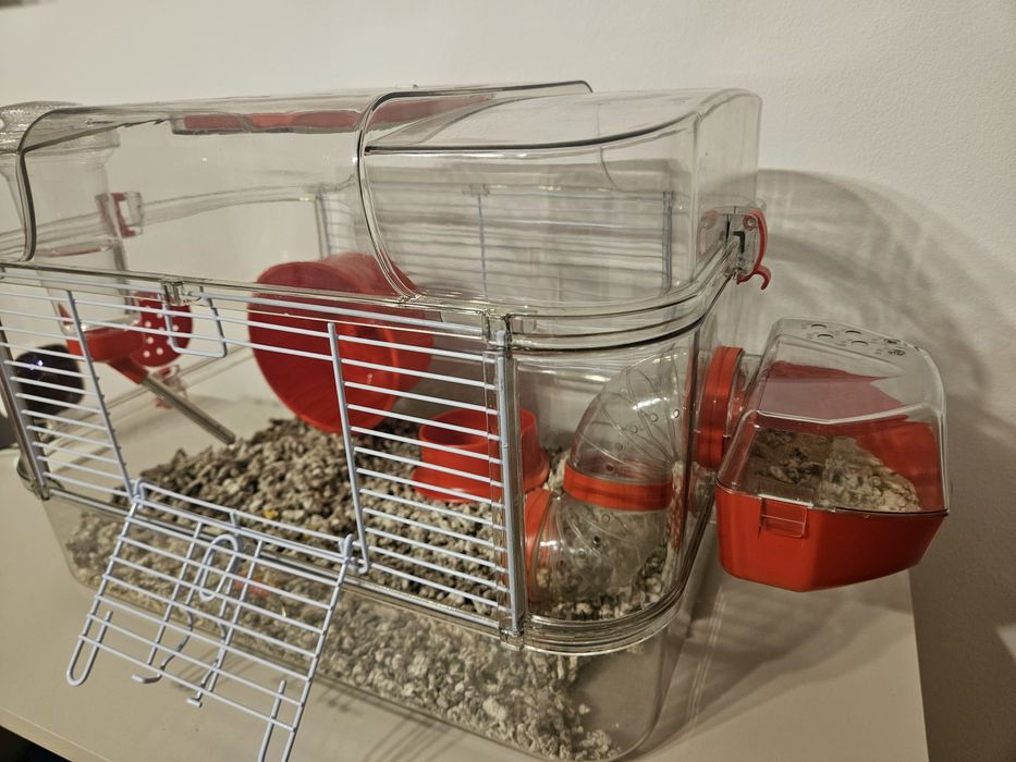 Vând cușcă de hamster zolux rody 3 solo