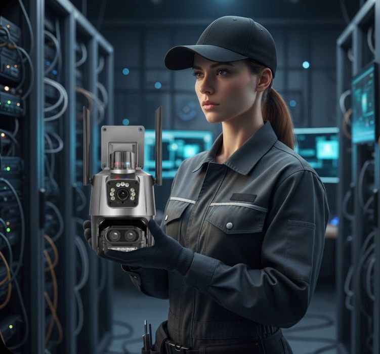 Монтаж на видеонаблюдение