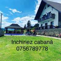 Inchiriez cabana