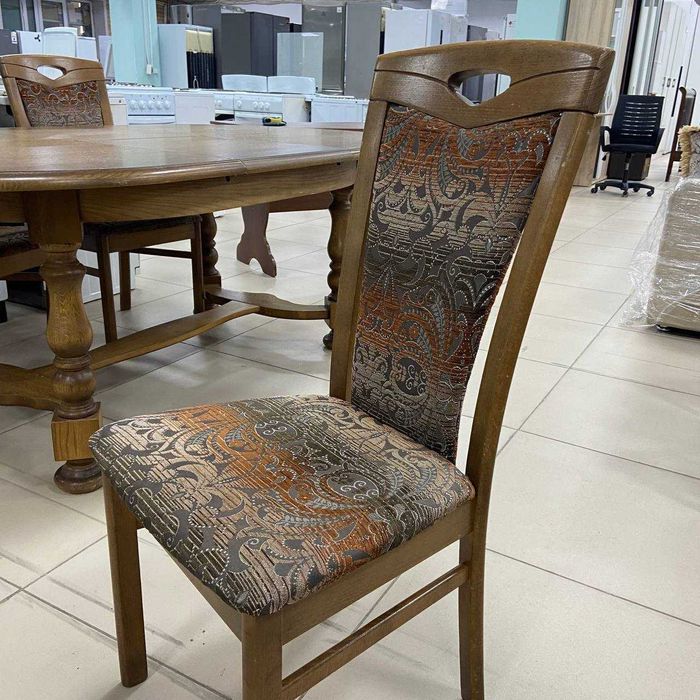 БУ Стол обеденный раскладной со стульями. Рассрочка Доставка!