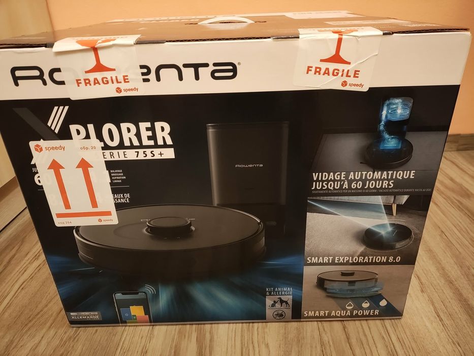 Прахосмукачка-Робот Rowenta X-plorer S75 S+ Animal&Allergy