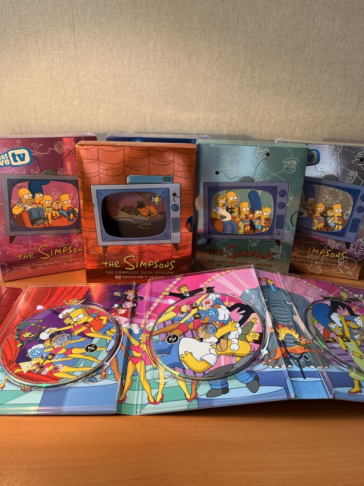 The Simpsons DVD Colletor’s edition - Seasons 1-5 чисто нови