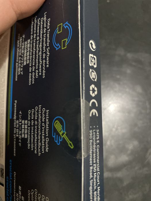 SIGILAT SSD intern Crucial BX500 de 240GB interfata SATA3