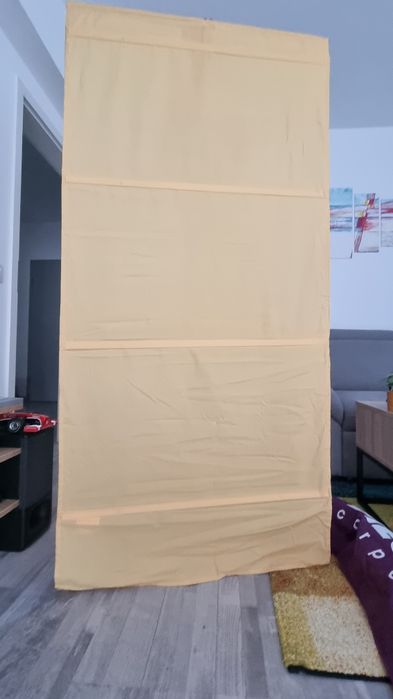 Draperie / Perdea Romana Galben