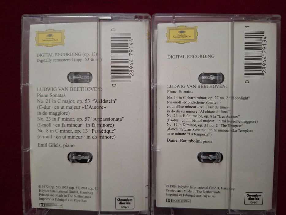 Casete originale muzica clasica - Beethoven