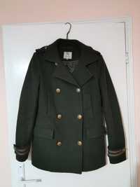 Зелено палто размер С