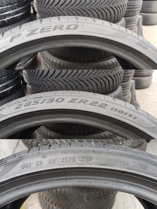 4бр. летни гуми 285/30/22 Pirelli PZero, PZ4, AO хомологация 
dot20
6+