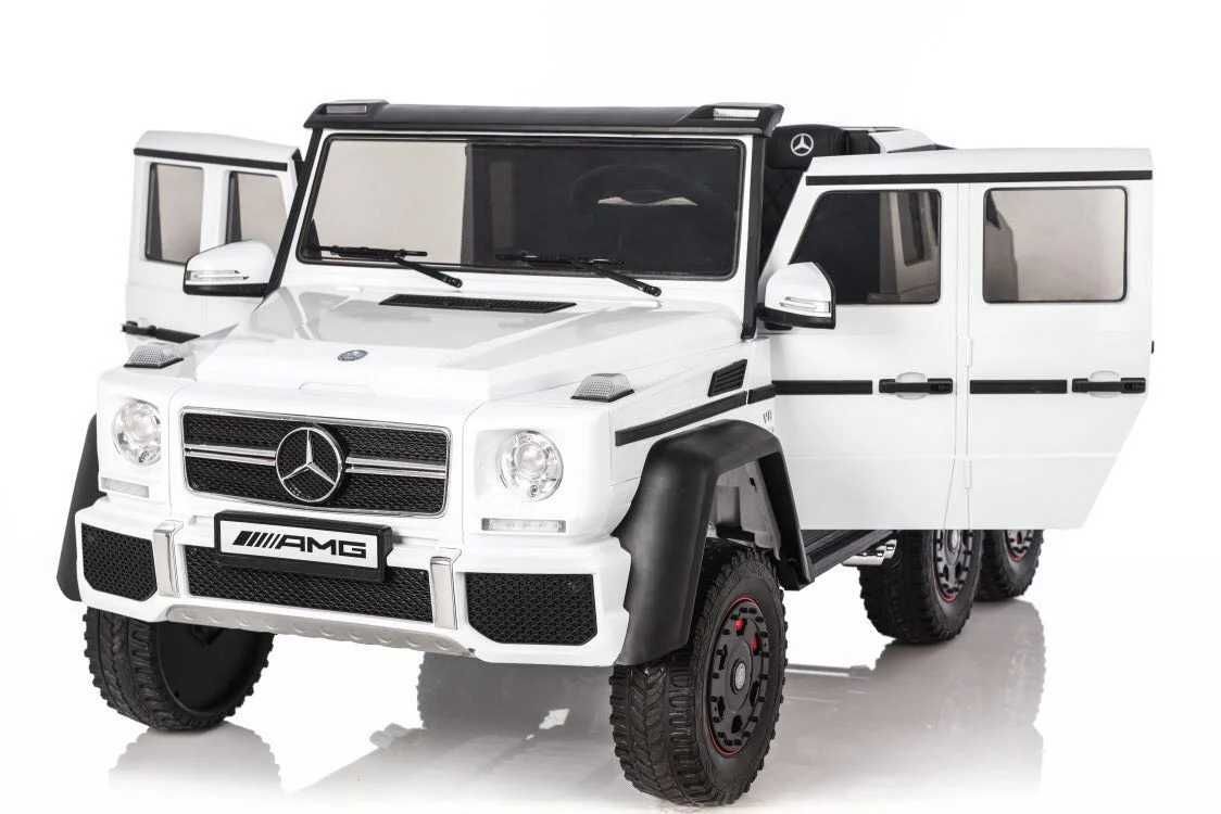 Masinuta electrica Mercedes G63 6x 45w, sezut pentru adult White