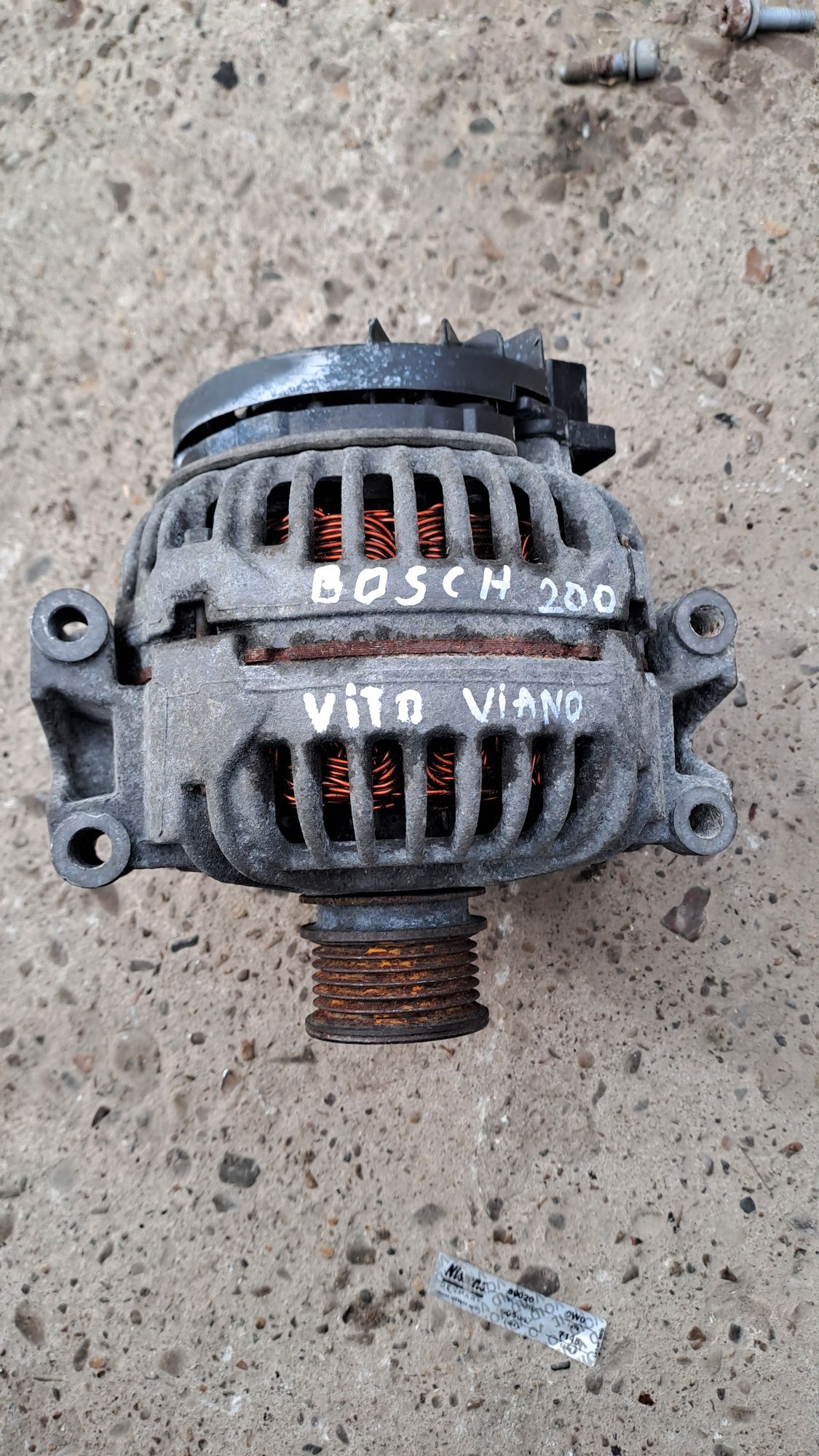 Alternator Mercedes Vito Viano A0131541002 0124625006 2004-2009