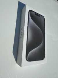 Iphone 15 pro black titanium 256 gb NOU