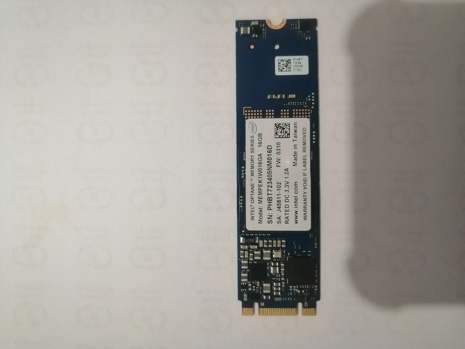 Memorie Intel Optane 16GB