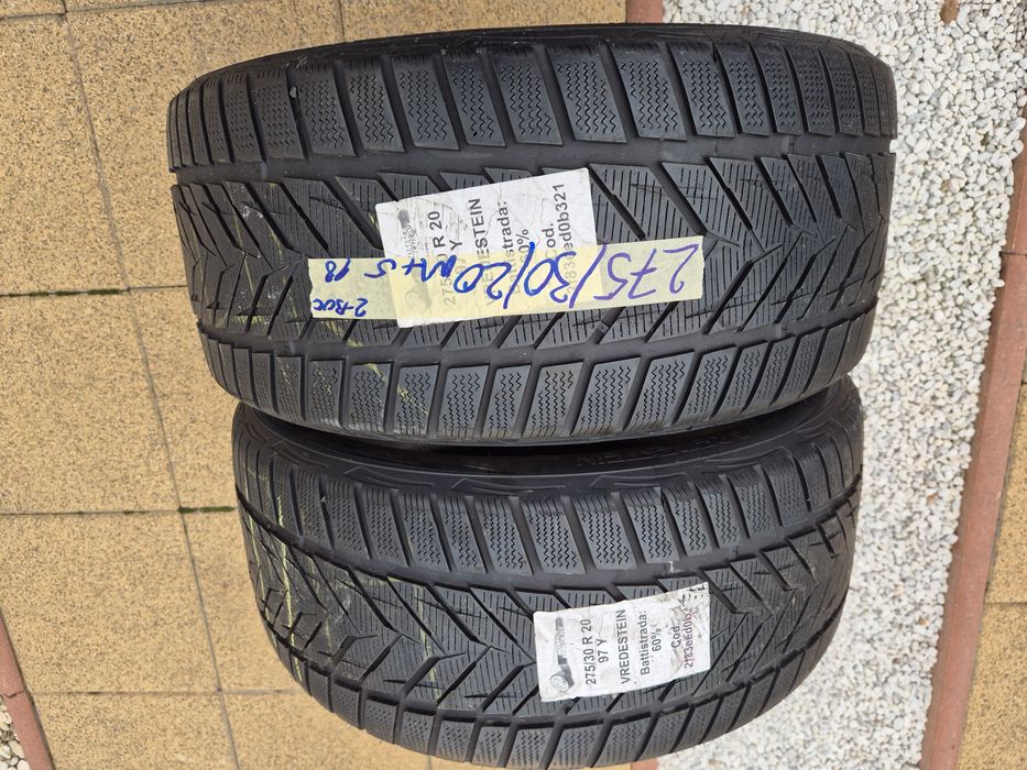 Vând cauciucuri 275/30/20 M+S 2 buc imp Germania