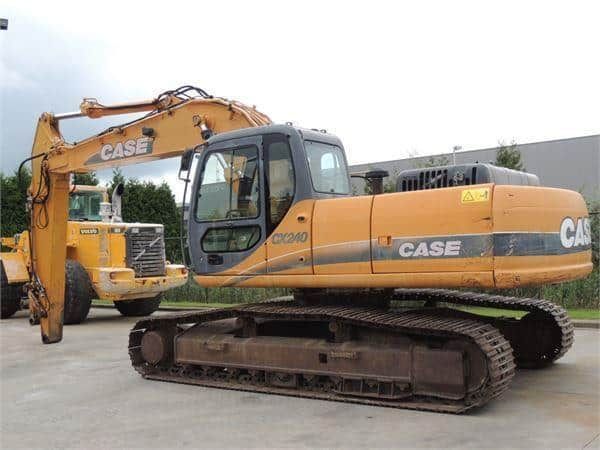 Dezmembrez excavator pe șenile Case CX240, CX240B, CX210, CX250– piese
