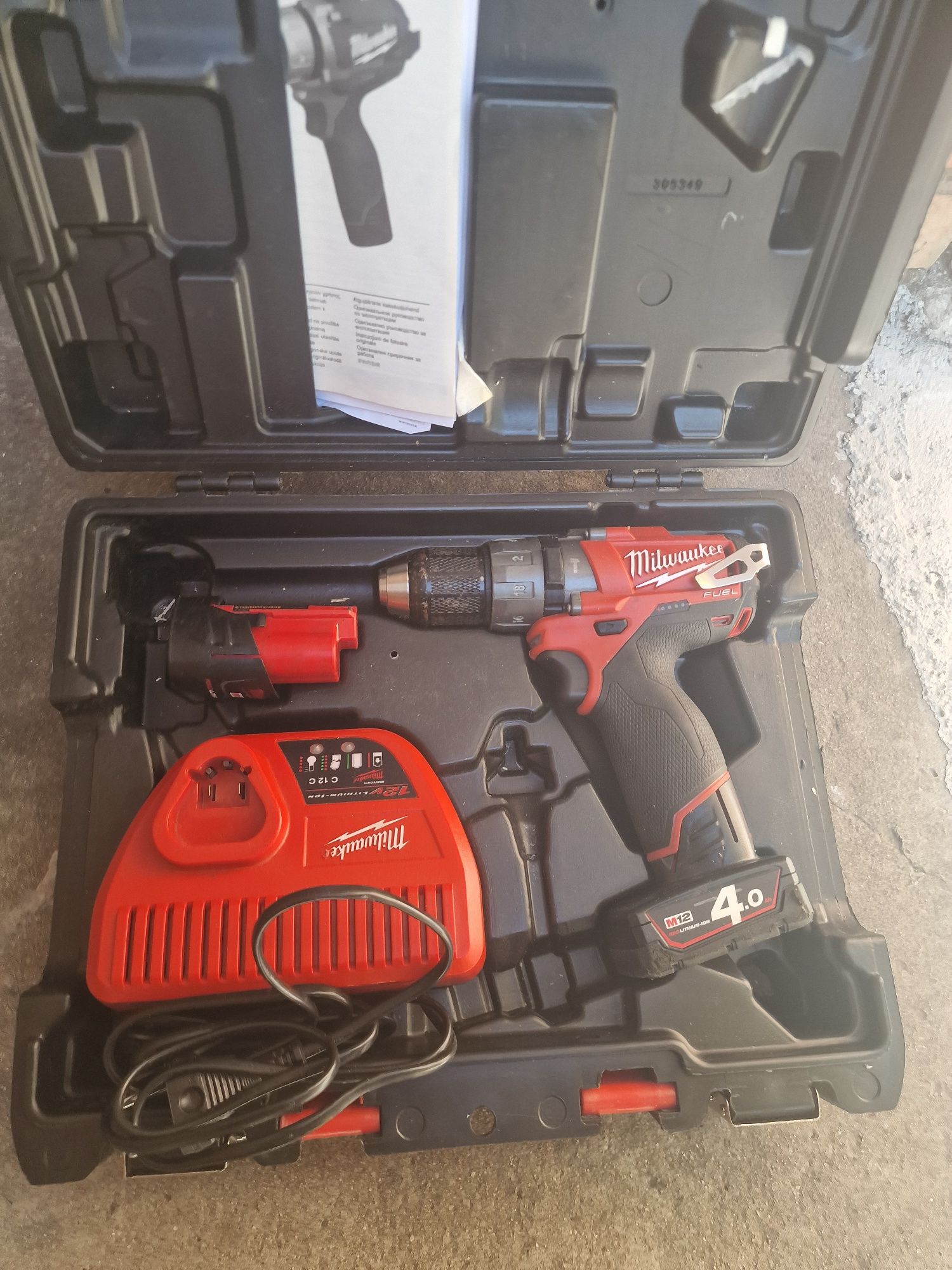 Винтоверт Milwaukee m12