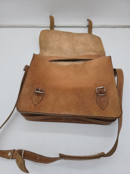 Geanta de piele hand made