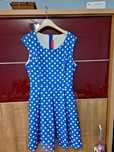 Rochie baby -doll cu buline ,marca Atmosphere ,mărimea 42 (XL)