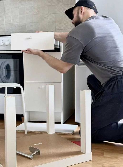 Ремонт мебели и сборка с разборкой — опытный мебельщик!