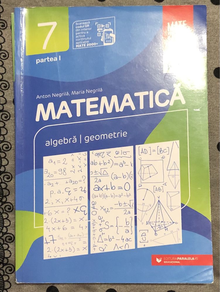 Pachet culegeri/caiete de lucru matematica gimnaziu