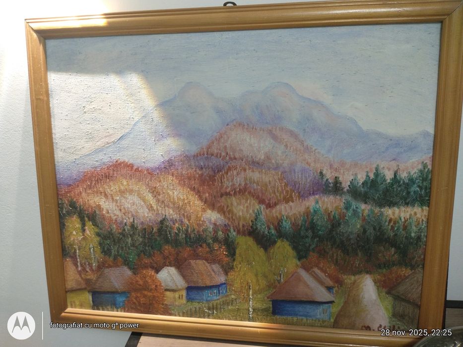 Pictura in ulei,tablou original semnat Maria Chilian