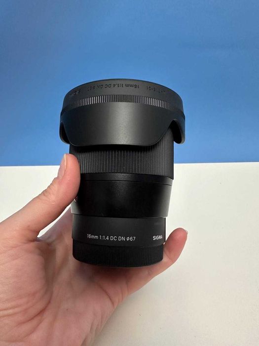 Obiectiv Foto Sigma 16mm Mirrorless F1.4 DN Montura Sony E - NOU