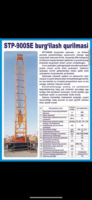 Продается Рторная Буровая Установка Китайский