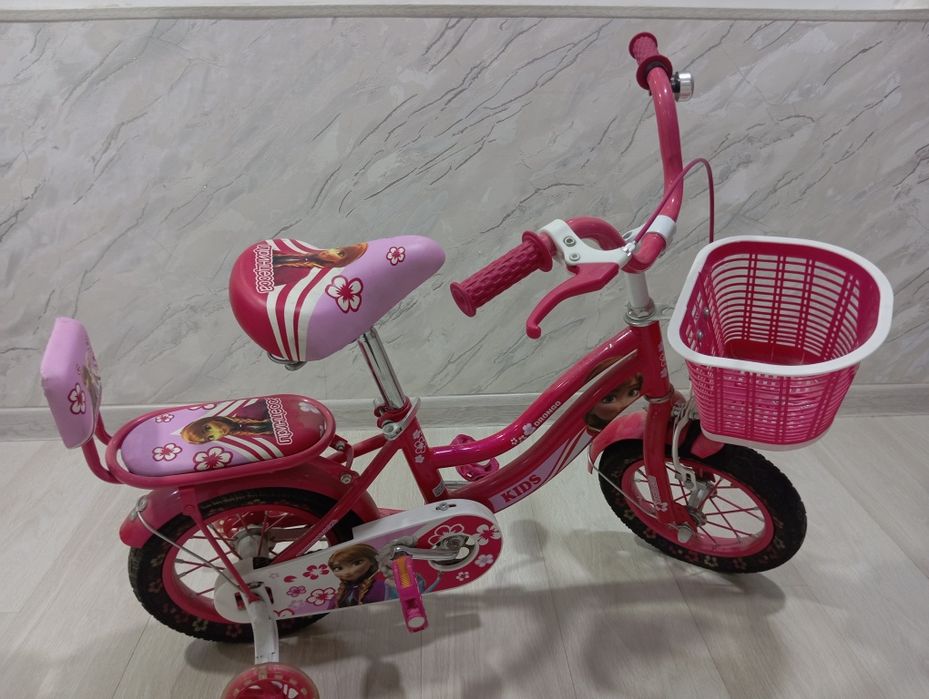 Детский велик для девочек,  от 3 до 6 лет