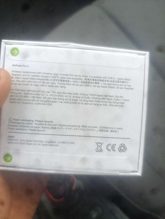 Airpods pro 3 în garanție, foarte puțin folosite, originale, se verifi