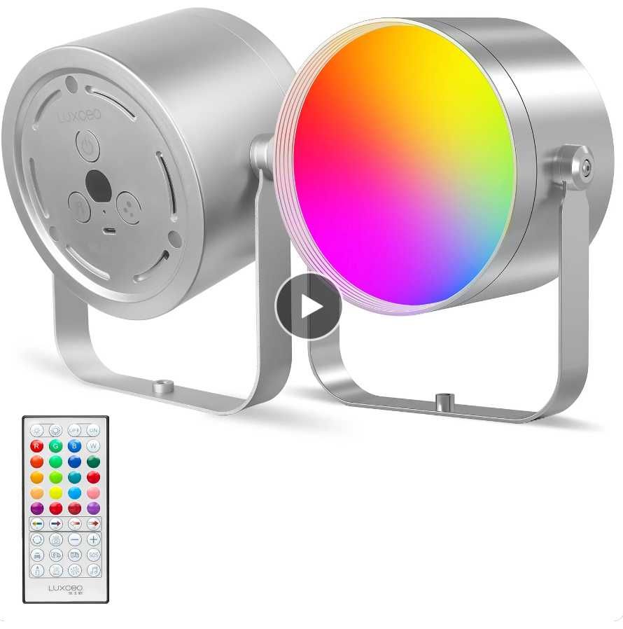 Luxceo Mood 2 инфлуенсърски RGB лампи