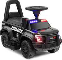 Masinuta electrica de politie BJ993D 30W 6V, cu BT, USB port #Black