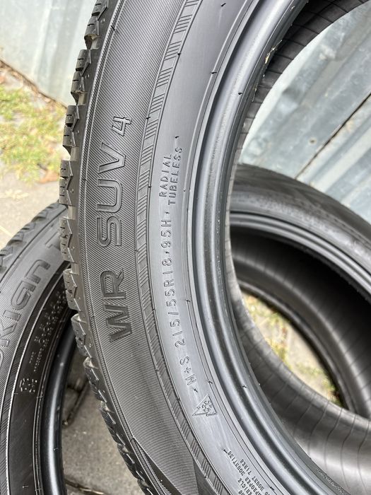 2 anvelope iarna 215/55 R18, Nokian, DOT 2018! 7mm profil! STARE NOU