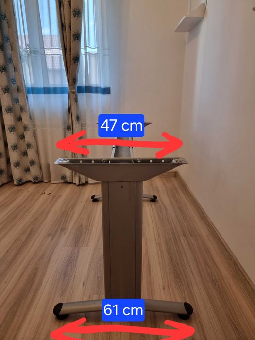 Vand cadru pentru birou profesional, reglabil și foarte stabil