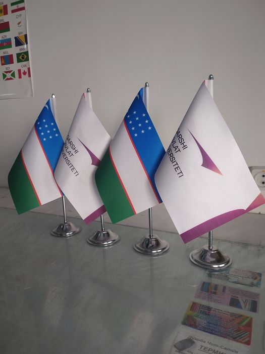 Печать на ткани флаги