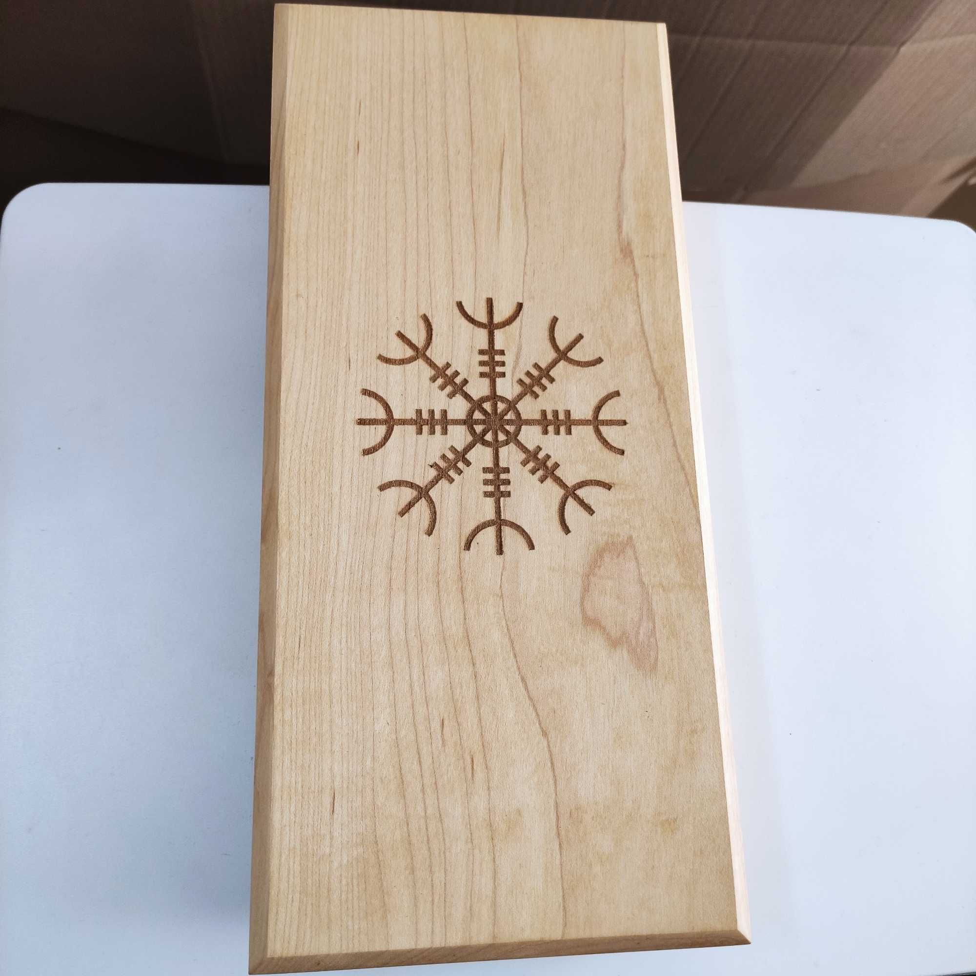 Висококачествена кленова кутия maple box пури и зарчерта Подарък