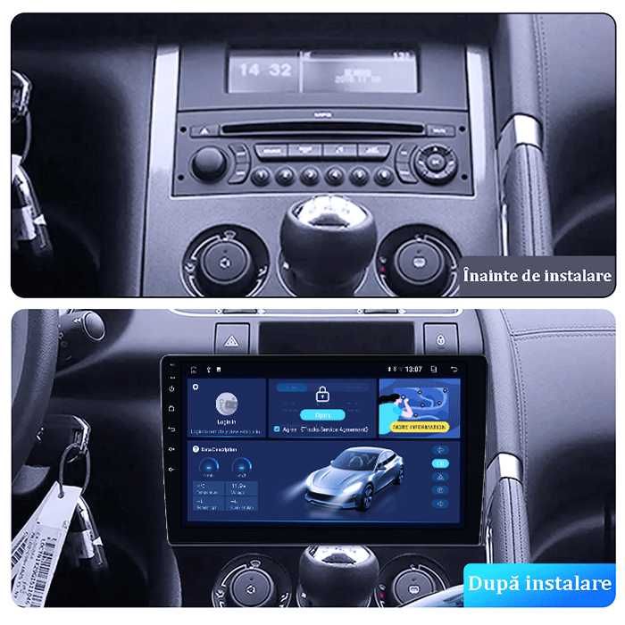 Navigatie Peugeot 3008 2009-2015, Android 14, 9INCH, 4GB RAM/64GB ROM