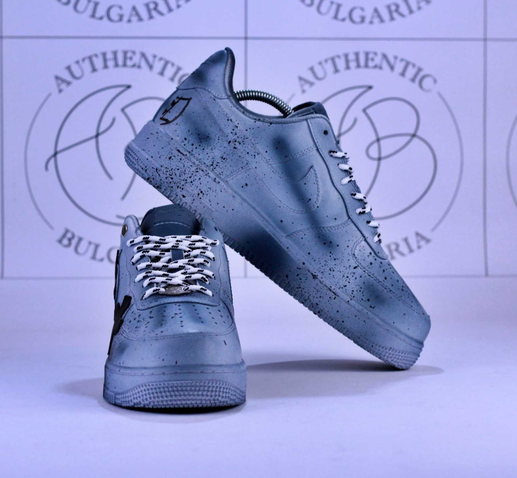 Nike Air Force 1 Chrome Hearts Мъжки Дамски Обувки