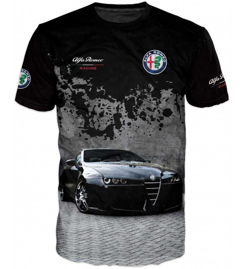 Teниска с къс ръкав модел Alfa Romeo - размер XL
