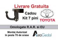 Carlig Remorcare Toyota Corolla Sedan 2007-2013 - Omologat RAR si EU