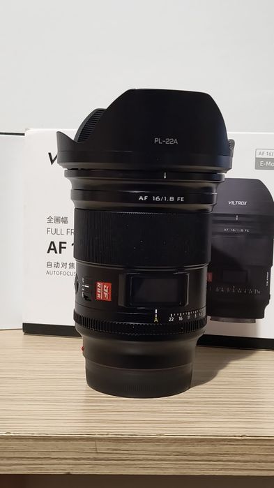 Obiectiv Viltrox 16mm f1.8 STM - Sony FE