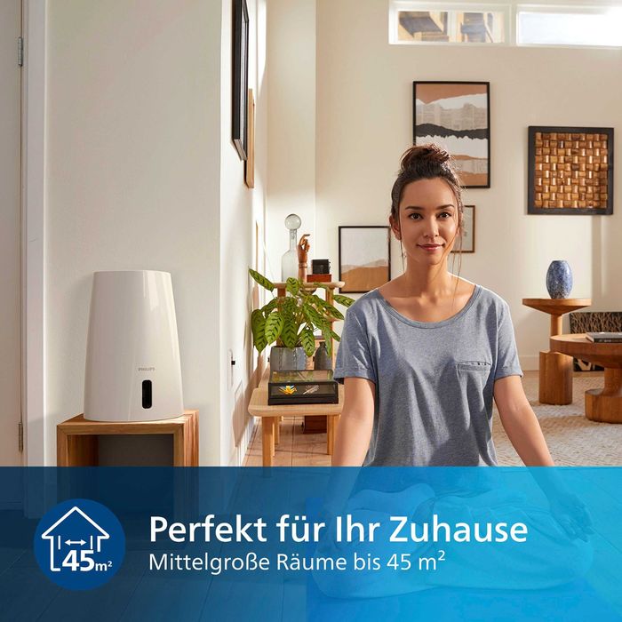 Овлажнител PHILIPS HU3916/10 3л резервоар за вода,за помещения до 45м²