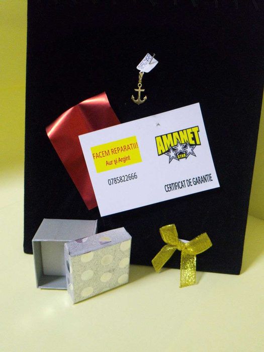 Pandantiv Ancora 0.75gr 14k (m2) staramanet