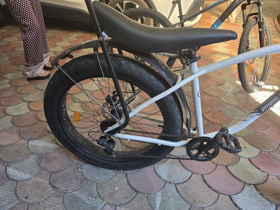 Bicicleta PegasCutezator EV cu cauciucuri mari