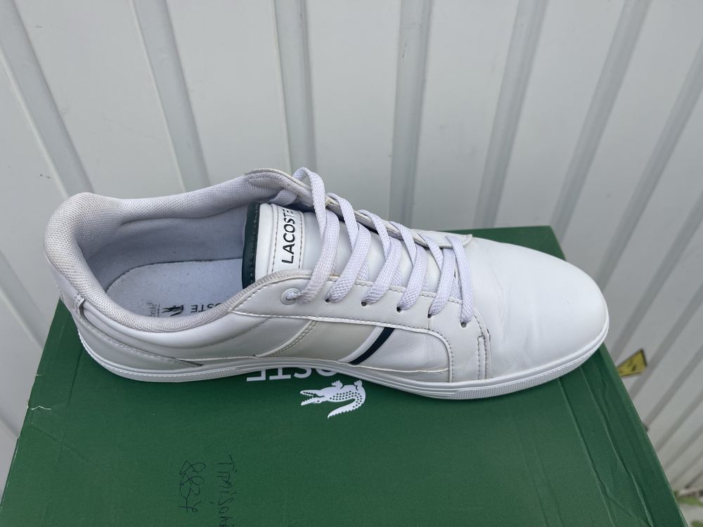 Lacoste originali piele tenisi sneakers adidasi